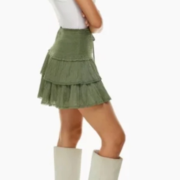 ARITZIA / WILFRED BUBBLES SKIRT - Picture 4 of 4